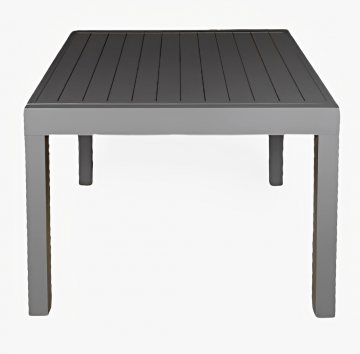 TAVOLO A LIBRO CM 90X90 ALLUMINIO GRAFITE