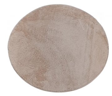 TAPPETO MOD. VITRIN ROTONDO DIAM. 60 CM BEIGE