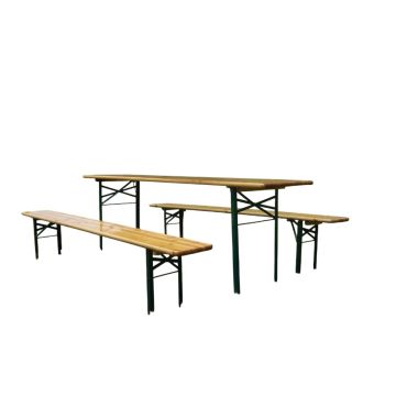 SET BIRRERIA RICHIUDIBILE CM 220 METALLO E LEGNO DI ABETE