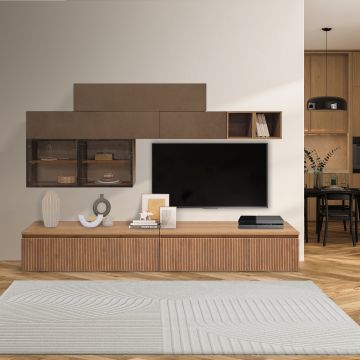SOGGIORNO MOD. INFINITY 2.0 MERCURE/BRONZO CANNETTATO