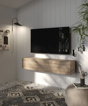 BASE SOGGIORNO PORTA TV MOD. INFINITY 2.0 CADIZ OAK