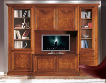 SOGGIORNO IN FINITURA BASSANO CM 298X56 E H 237 