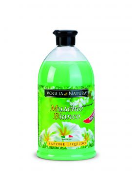 *SAPONE RICARICA 1000ml MUSCHIO BIANCO LINEA VOGLIA DI NATURA