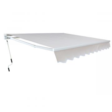 TENDA DA SOLE ESTENSIBILE 3X2MT IN POLIESTERE BEIGE 