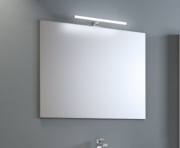 SPECCHIERA PANORAMICA CM 81 COM LAMPADA LED