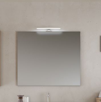 SPECCHIERA PANORAMICA CM 81 CON LAMPADA LED