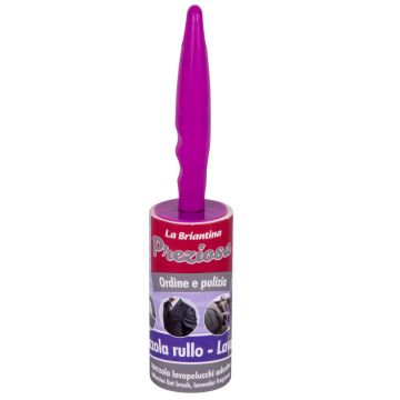 SPAZZOLA RULLO LEVAPELUCCHI LAVANDERIA PROFUMO LAVANDA 10MT 