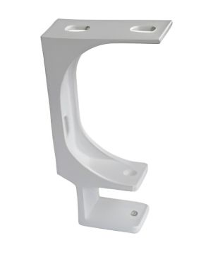 SUPPORTO A SOFFITTO PER TENDE IN ALLUMINIO BIANCO 