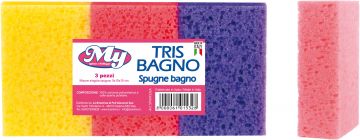 SPUGNE TRIS BAGNO