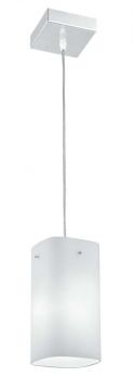 LAMPADARIO SNAK SQUARE BIANCO - 1XE27 60W