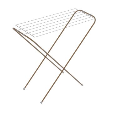 STENDIBIANCHERIA GAZZELLA 6 IN ACCIAIO 91X34X83CM 6MT