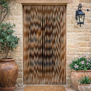 TENDA STRING IN PVC BEIGE-MARRONE 120X230CM 
