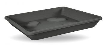 SOTTOVASO QUADRATO ANTRACITE 42X42CM