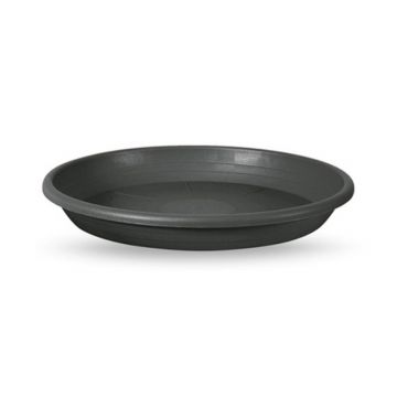 SOTTOVASO CILINDRO IN PLASTICA DIAM. 32 ANTRACITE
