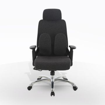SEDIA UFFICIO IN TESSUTO GRIGIO