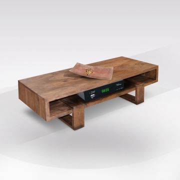 TAVOLINO IN LEGNO MASSELLO DI CM 110X47 E H 30 