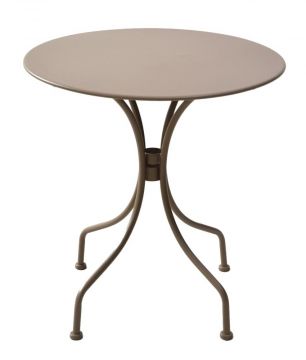 TAVOLINO ALLUMINIO TAUPE 