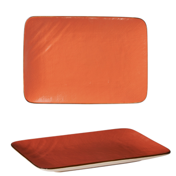 LINEA MEDITERRANEO - PIATTO RETTANGOLARE GRES JAFFA 27X19CM
