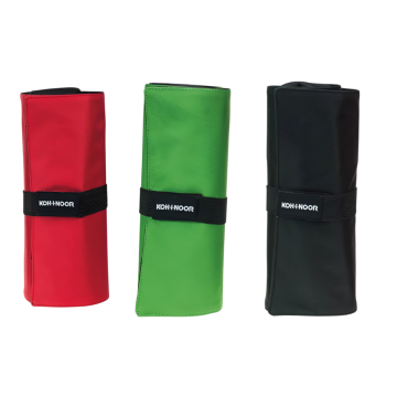 KOH I NOOR - ASTUCCIO ARROTOLABILE DA 24 SCOMPARTI 21.5X7.5CM ASSORTITO