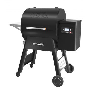 TRAEGER - BARBECUE A PELLET IRONWOOD 650