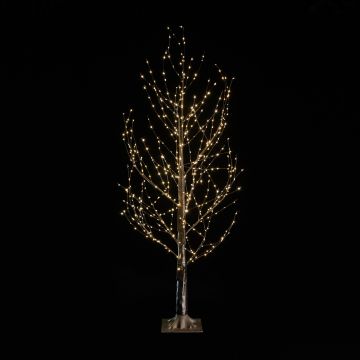 ALBERO LUMINOSO TIGLIO 400 LED BIANCO CALDO H. 120CM CON ADATTATORE