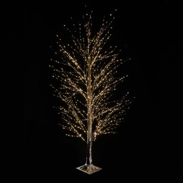 ALBERO LUMINOSO TIGLIO 1100 LED BIANCO CALDO H. 180CM CON ADATTATORE