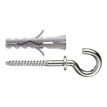 SET 12 TASSELLI IN NYLON SENZA COLLARINO CON OCCHIOLO APERTO