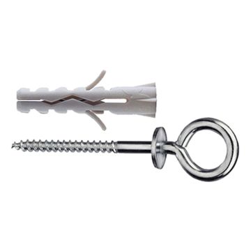 SET 12 TASSELLI IN NYLON SENZA COLLARINO CON OCCHIOLO CHIUSO 