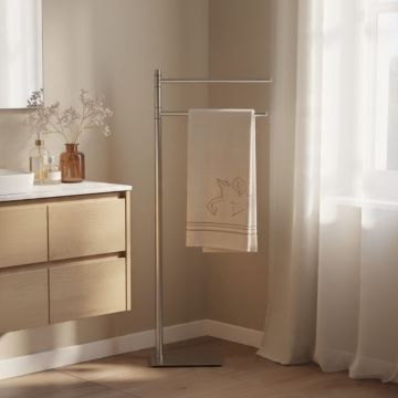 LINEA TRILLY - PIANTANA PORTA ASCIUGAMANI SPAZZOLATO 