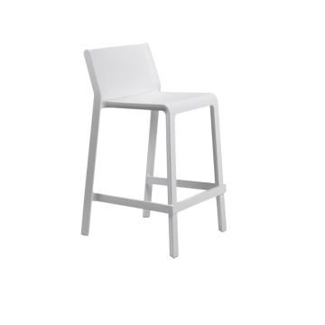 NARDI OUTDOOR - SGABELLO TRILL STOOL MINI BIANCO 