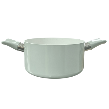 LAGOSTINA - CASSERUOLA FONDA 2 MANICI LINEA SALVIA DIAM. 18CM 