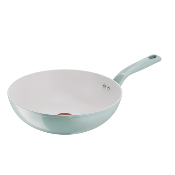 LAGOSTINA - PADELLA WOK 1 MANICO LINEA SALVIA DIAM. 28CM
