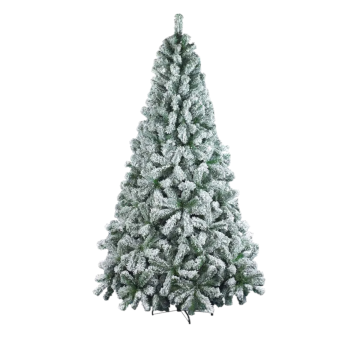 ALBERO DI NATALE TIROLO FLOCCATO H.180CM