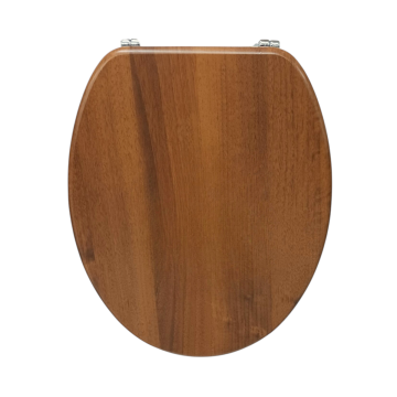 SEDILE COPRIWATER OVALE IN MDF NOCE