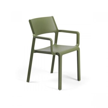 NARDI OUTDOOR - SEDIA MOD. TRILL ARMCHAIR AGAVE