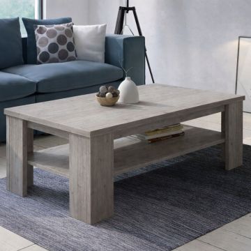 TAVOLINO MOD. ANTHONY CM 110X55 H. 41 ANCONA OAK