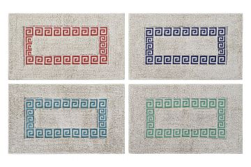 ZERBINO IN COTONE 70X40CM SQUARES