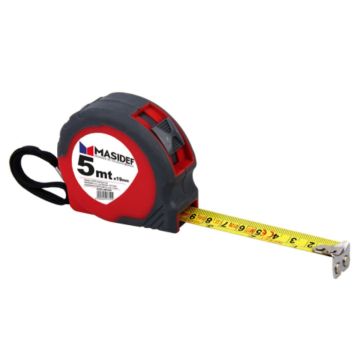 FLESSOMETRO CON RIENTRO AUTOMATICO 5MT