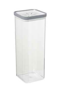 BARATTOLO MULTIUSO COLOR STYLE GRIGIO 11X11 H. 28CM 2.5LT