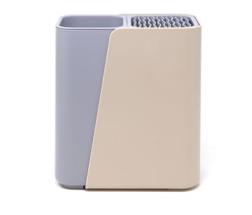 ORGANIZER ESTENSIBILE IN PLASTICA GRIGIO/TORTORA