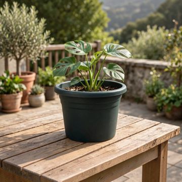 VASO JESOLO 1.3LT DIAM. 16CM IN PLASTICA ANTRACITE