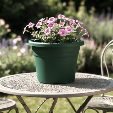 VASO JESOLO 2.5LT DIAM. 20CM IN PLASTICA VERDE BOSCO