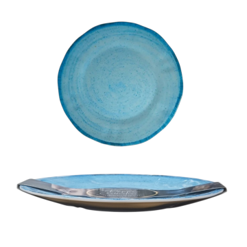 PIATTO FRUTTA IN MELAMINA BLU PEPPER DIAM. 22CM