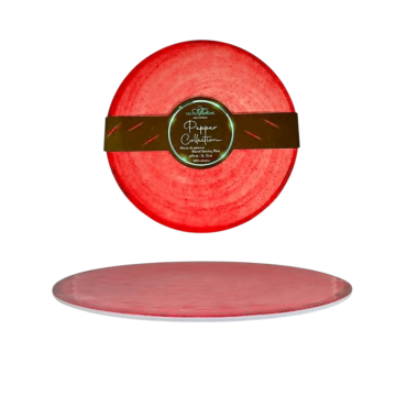VASSOIO ROTONDO IN MELAMINA RED PEPPER DIAM. 35 H 2CM