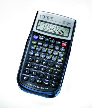 CITIZEN - CALCOLATRICE SCIENTIFICA SR270N 236 FUNZIONI NERA