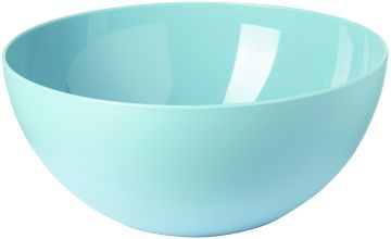 INSALATIERA IN PLASTICA AZZURRA 26X10CM