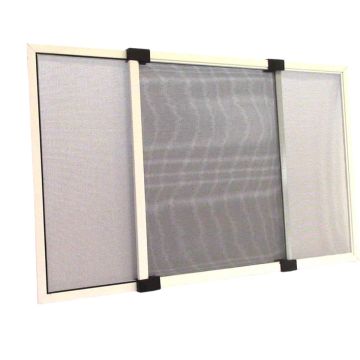 ZANZARIERA ESTENSIBILE BIANCA LINEA STANDARD TELESIO 50X40CM 