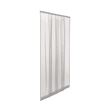 ZANZARIERA A STRISCE GRIGIA LINEA STANDARD ECCO STRIP 140X240CM
