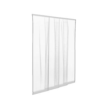 ZANZARIERA A STRISCE BIANCA LINEA STANDARD ECCO STRIP 140X250CM 