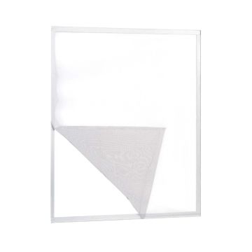 ZANZARIERA ADESIVA BIANCA LINEA STANDARD ECCO 130X150CM 